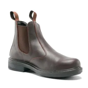 Steel Blue Winter Brown Randwick Elastic Side Soft Toe Non Safety Boot (310220) (Pre-Order)