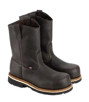 Thorogood Men's Emperor Toe Briar Pit Stop Wellington Comp Toe Work Boots 804-4369