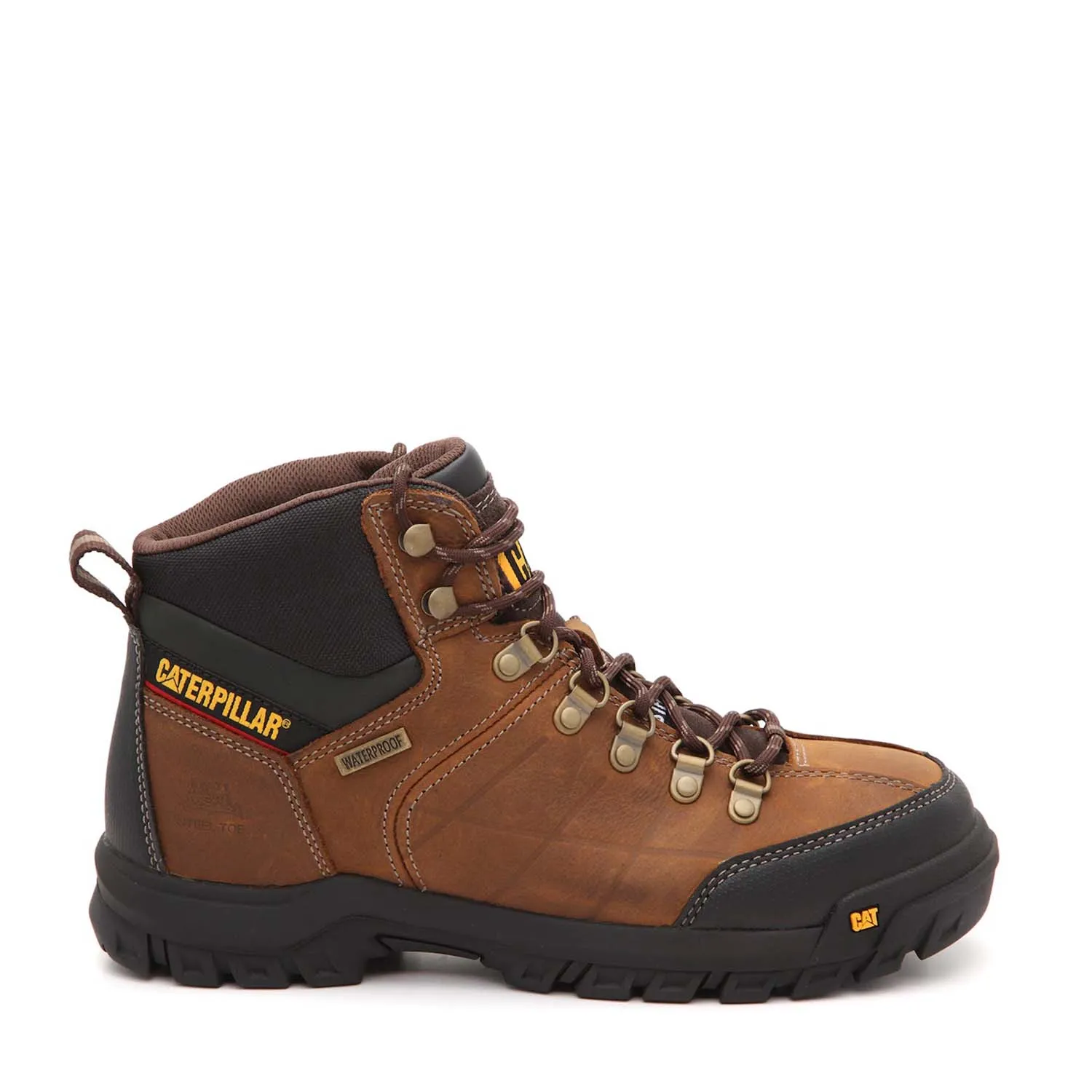 Threshold Steel-Toe Waterproof Work Boot Brown