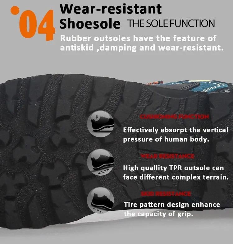 Waterproof Hiking Mountain Climbing Shoes