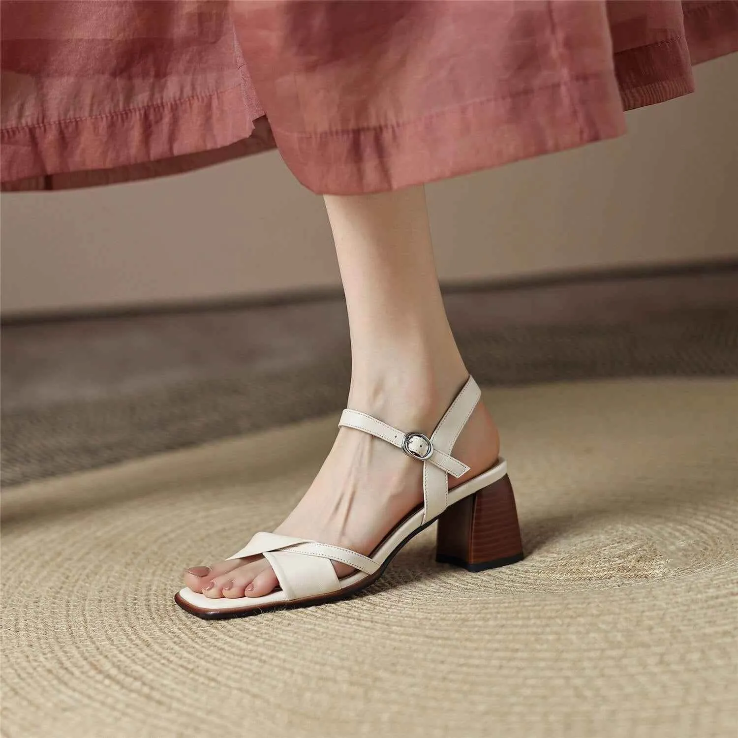Women's Casual Shoes RZ310 - Genuine Leather Sandals