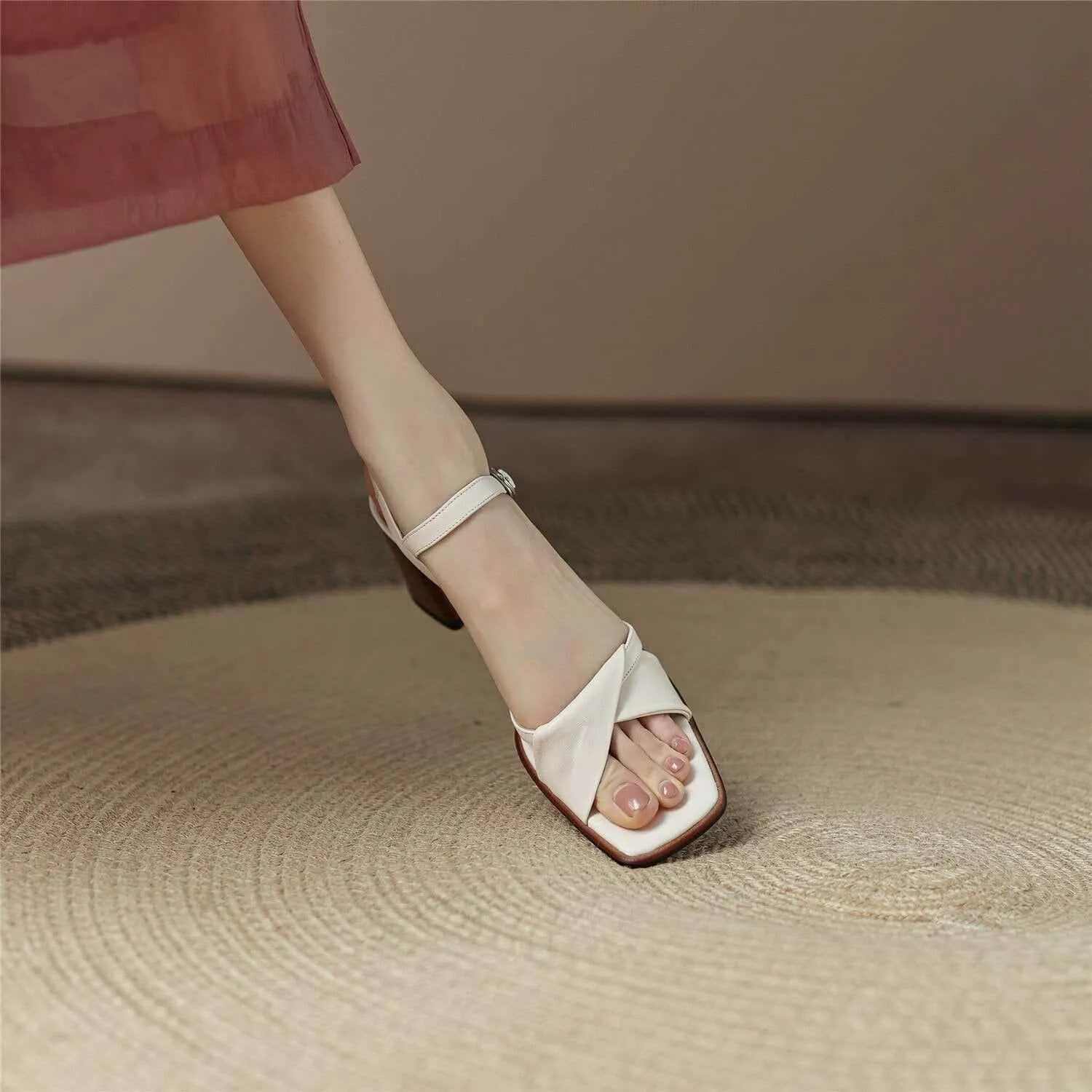 Women's Casual Shoes RZ310 - Genuine Leather Sandals