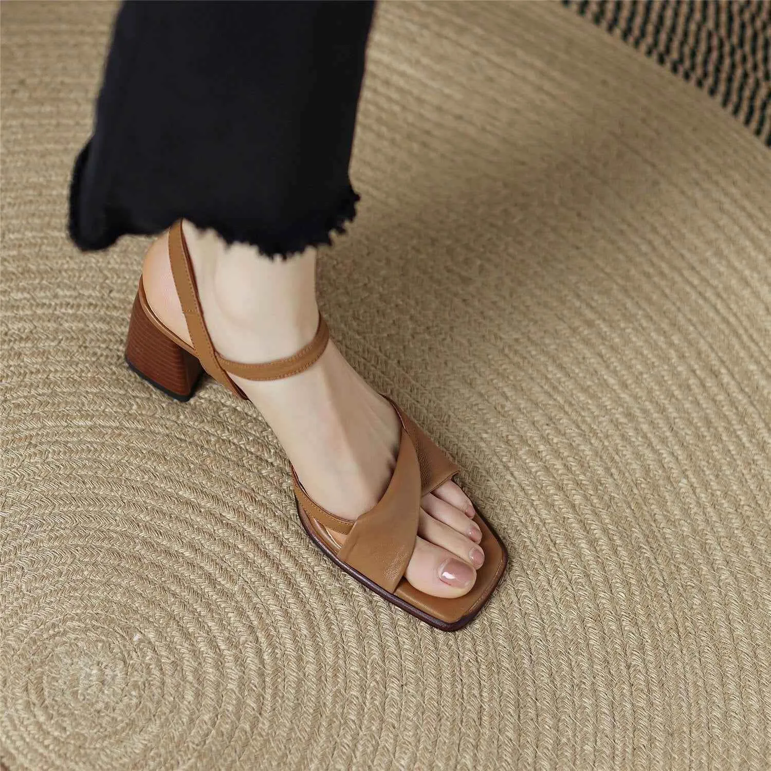 Women's Casual Shoes RZ310 - Genuine Leather Sandals