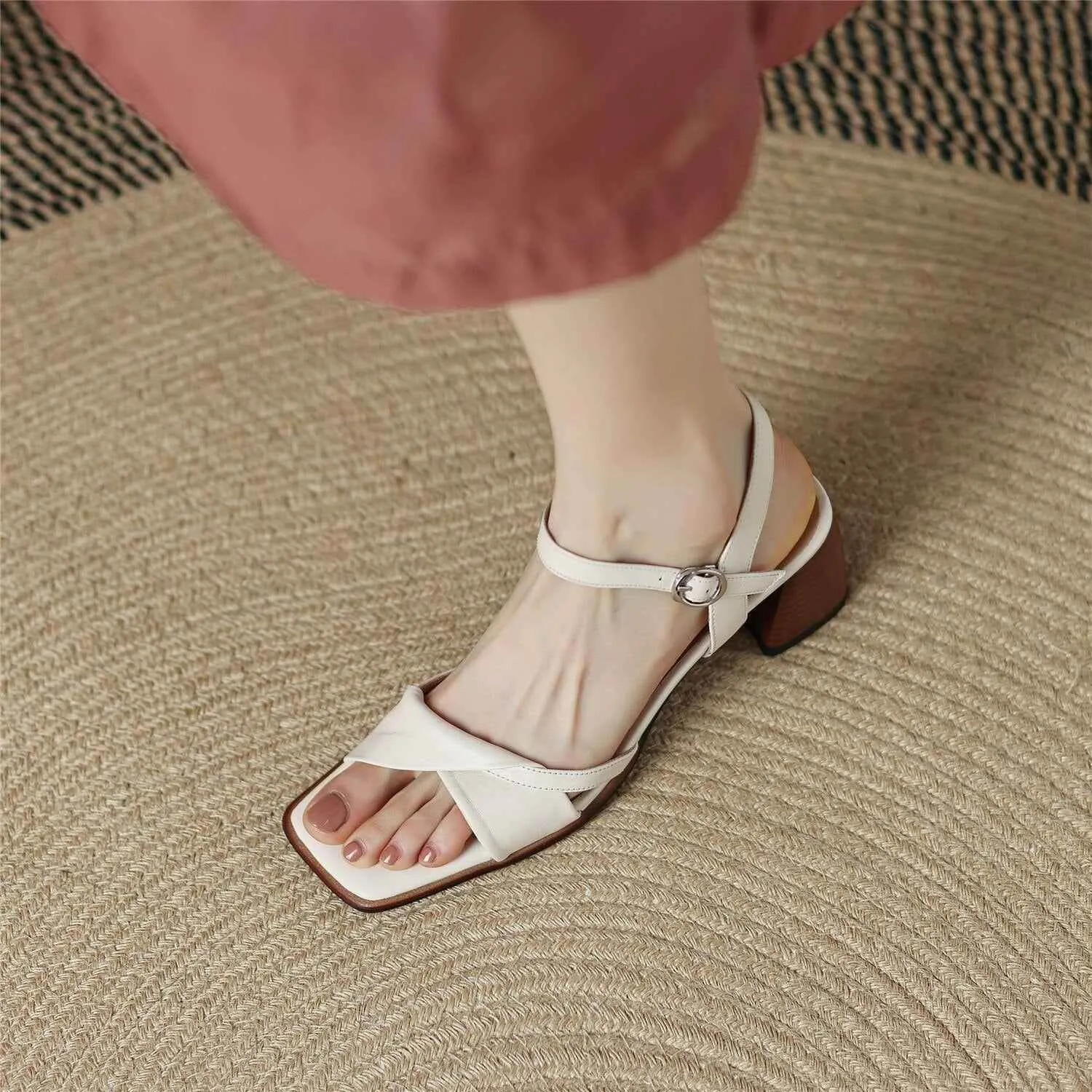 Women's Casual Shoes RZ310 - Genuine Leather Sandals