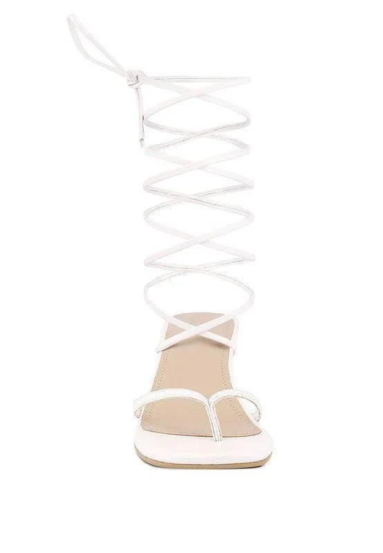Women's Shoes Dorita Kitten Heel Lace Up Sandal